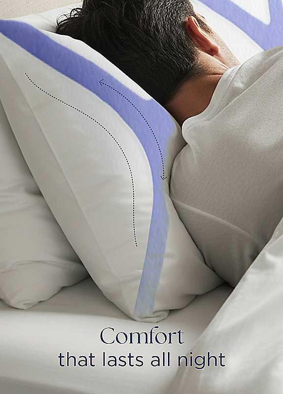CHRISTY X Suspension Standard Pillow Medium Firm in White - Image 7