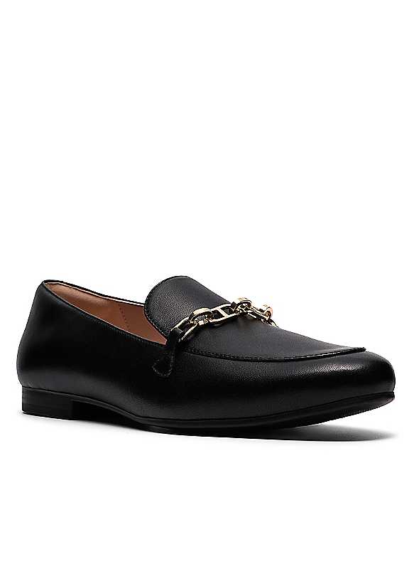 Clarks Women's Black Tamna Iris Leather - Size 7 - Image 3