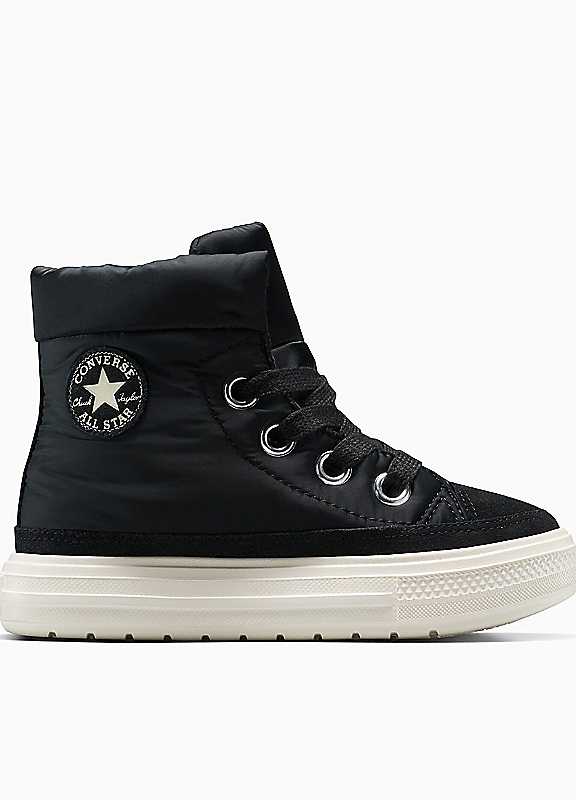 Converse Black Chuck Taylor All Star Elements Kids Trainers