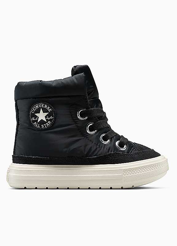 Converse Black Chuck Taylor All Star Elements Kids Trainers