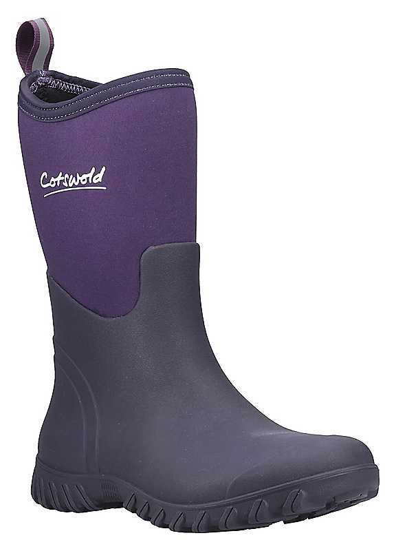 Cotswold Women's Purple Ashmead Wellingtons In | : Size 7 - Image 7