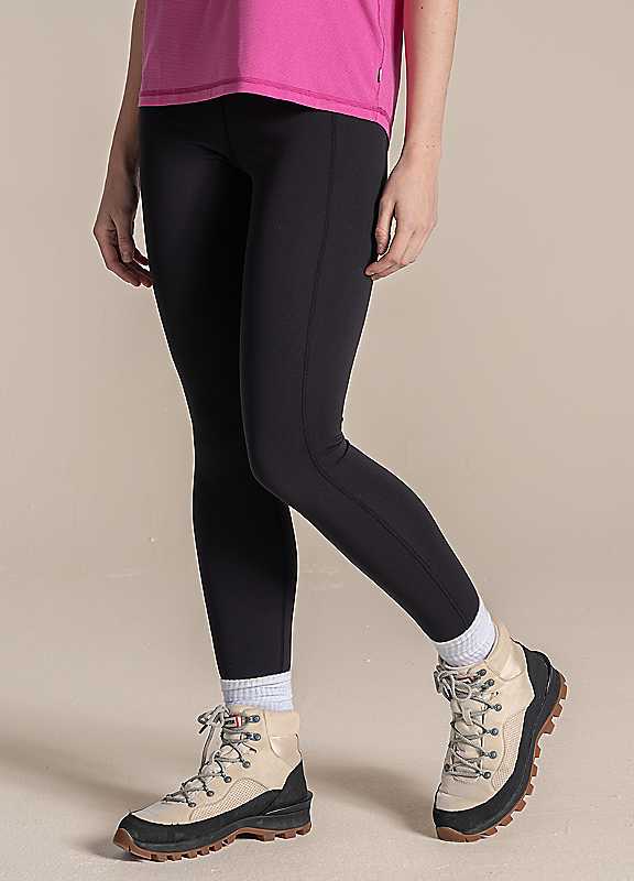 Craghoppers Women's Black Alex Ii Waterproof Leggings In Size 14 - Image 4