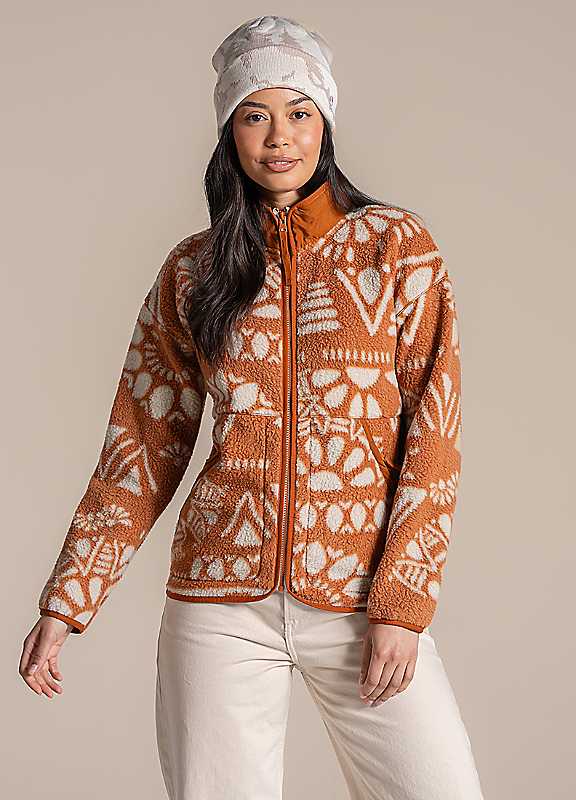 Craghoppers (8, Hazel) Womens Dante Patterned Full Zip Fleece - Image 6