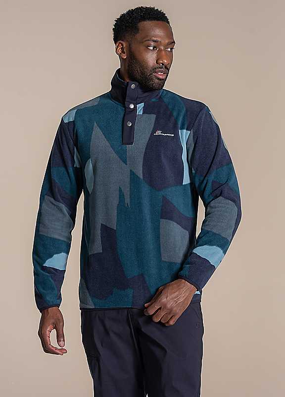 Craghoppers (M, Dark Aegean) Mens Dewlish Ii Micro Half Zip Fleece - Image 6