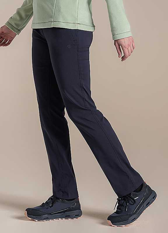 Craghoppers Womens Kiwi Pro Trousers, Navy, Size 8, Inside Leg Long, Women - Image 5