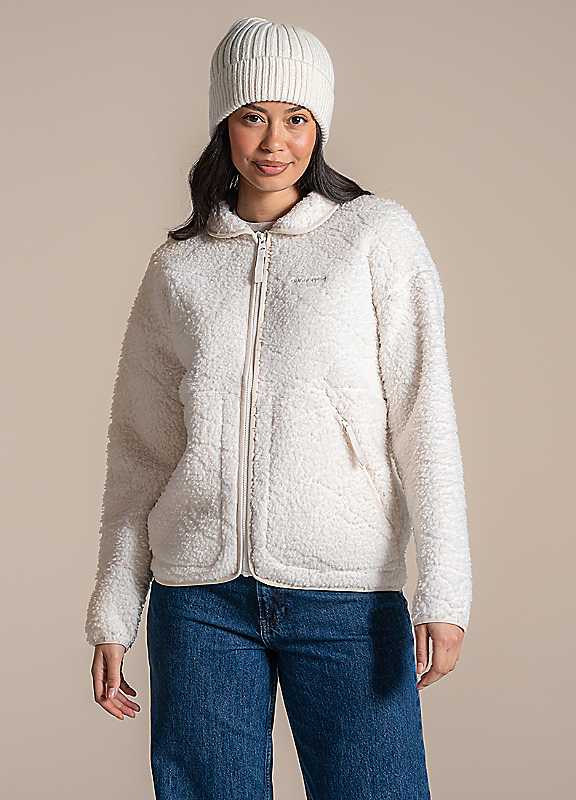 Craghoppers Women's White National Trust Avens Ii Fleece Size: 10 - Image 2