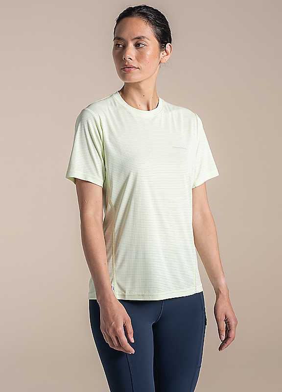 Craghoppers Women's Nosilife Solar Shield+ Short-Sleeved T-Shir - Pear Drop - 12 - Image 5