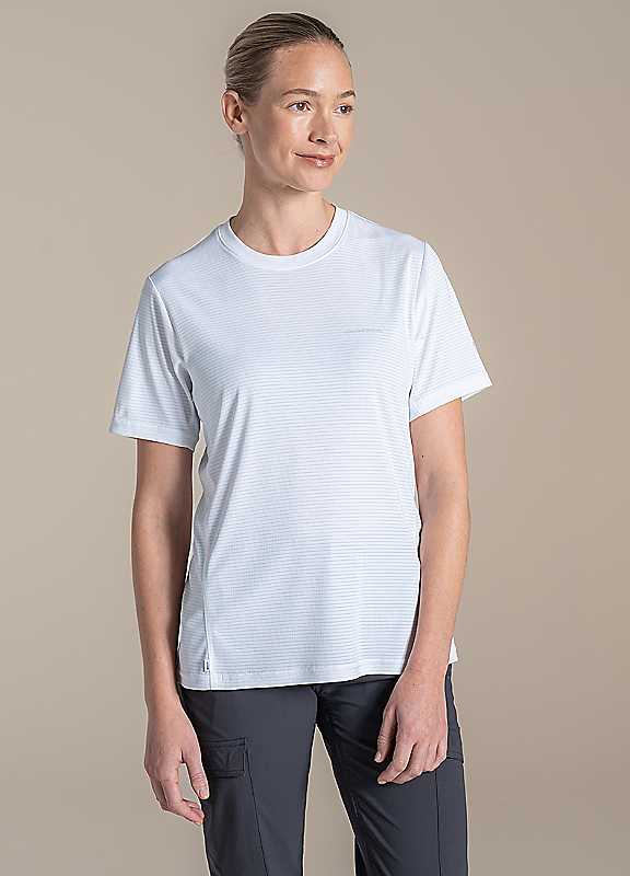 Craghoppers Womens Nosilife Solarshield T-Shirt, White, Size 10, Women - Image 6