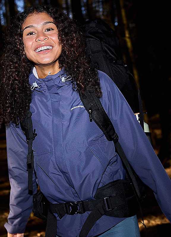Craghoppers Women's Dark Grey Ossus Waterproof Shell Jacket In | : Size 10 - Image 7