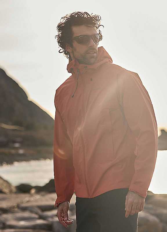 Craghoppers Men's Waterproof Ponsa Jacket - Orange Small - Image 4