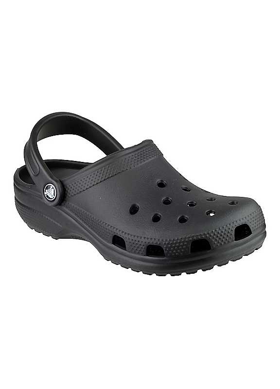 Crocs Classic Clog - Adult - Black - Size UK M8W9 - Image 29