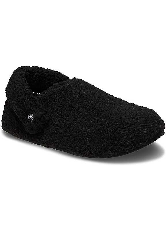 Crocs Black Classic Cozzzy Slippers - Image 14
