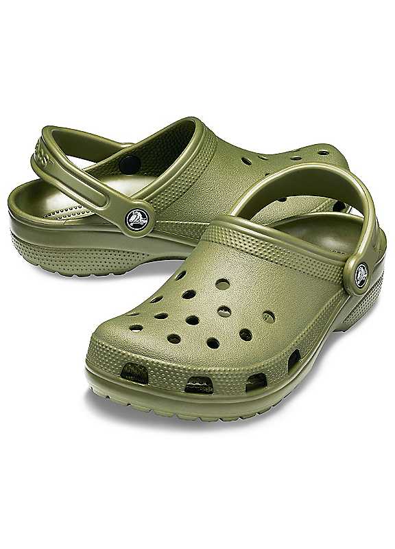 Crocs Men's Green Classic Clog Size 8 - Image 15