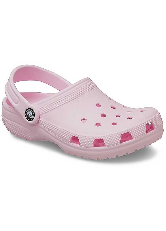 Crocs Unisex Kids Pink Kids' Classic Clog Synthetic Milk Clogs Uk Size 2 - Image 9
