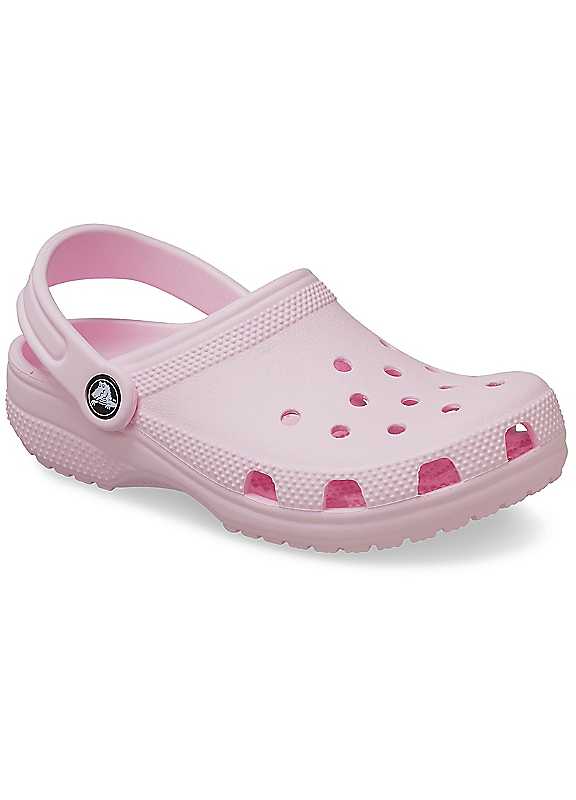 Crocs Classic Toddler Clogs Milk Pink in Kids Size 8, Office Shoes - Image 10