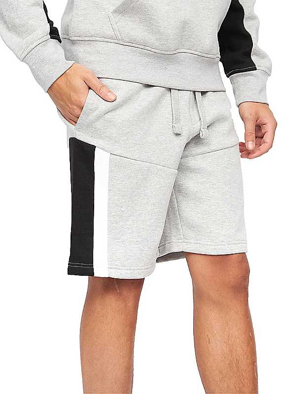 Crosshatch Men's Grey Silomane Shorts Extra Large
