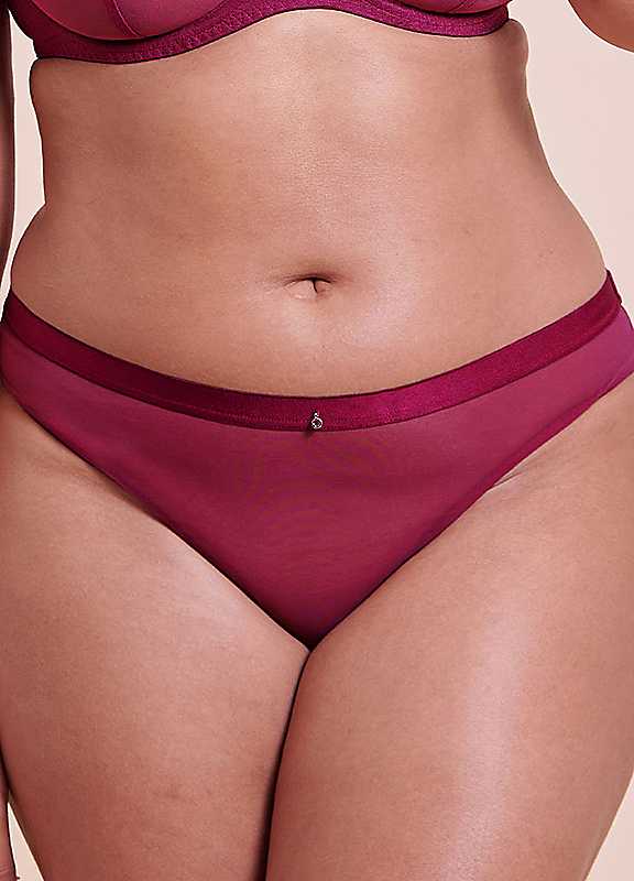 Curvy Kate Women's Purple Lightstyle Brazilian Berry / Small - Image 4
