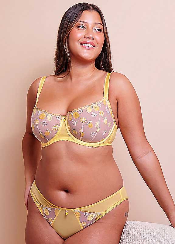 Curvy Kate Lemon Blush Limoncelle Tanga Brief - Image 4
