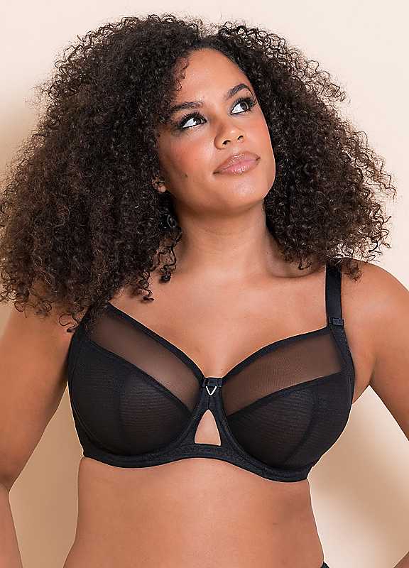 Curvy Kate Victory Side Support Balcony Bra Black / 40F - Image 2
