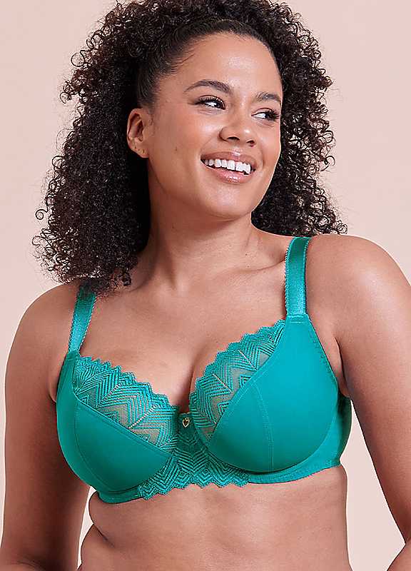 Curvy Kate Wild One Balcony Bra Teal Blue / 40F - Image 3