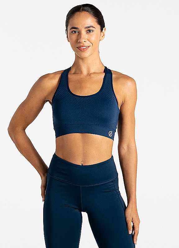 Dare2b Dark Blue Dont Sweat It Ii Bra Large