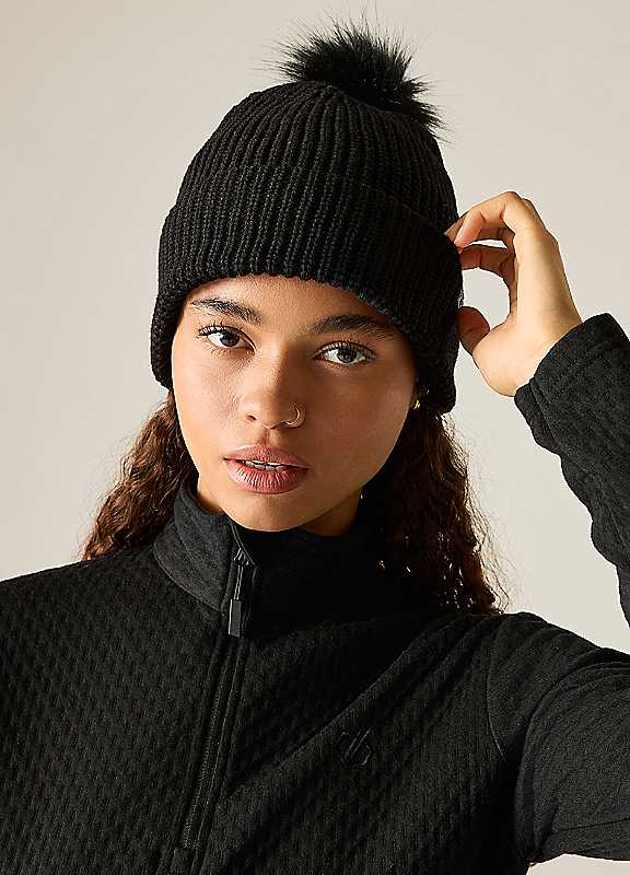 Dare 2B Women's Black Glitz Beanie - Image 3