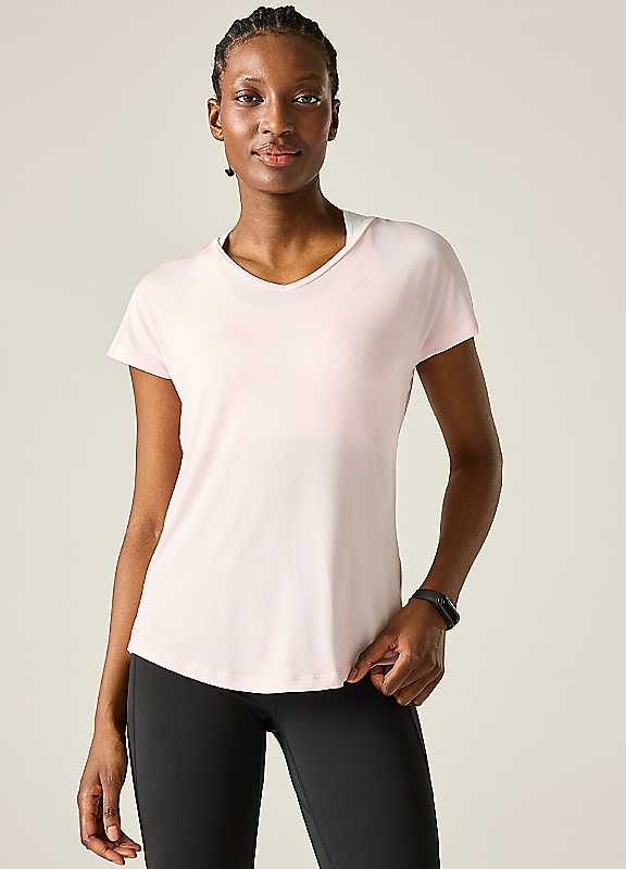 Dare2b Women's Pink Vigilant Lightweight T-Shirt