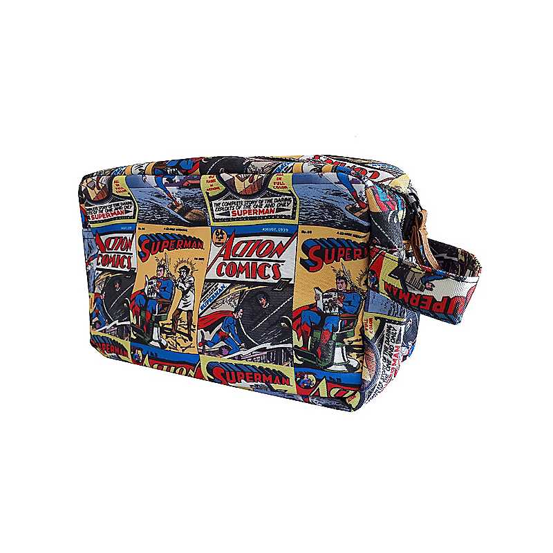 Dc Comics Mens Superman Comic Strip Washbag
