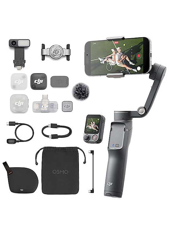 DJI Osmo Mobile 8P Creator Combo - 3-Axis Smartphone Gimbal - Light - Image 9