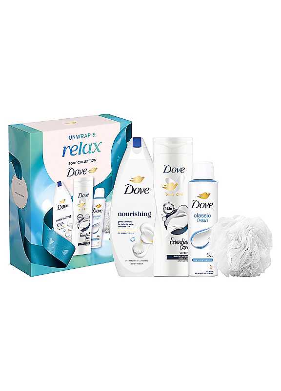 Dove Women's White Relax Body Collection - Gift Set - 3 Piece Each In | : Size 1 Pack - Image 8