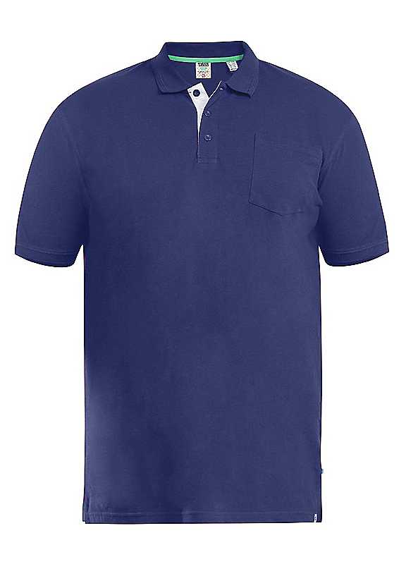 Duke Men's Navy Grant Piqu© King Polo Shirt 8XL