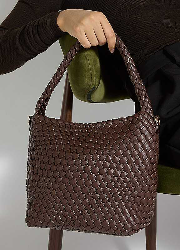 Dune London Women's Brown 'Deliberate M' Tote Bag In - Image 3