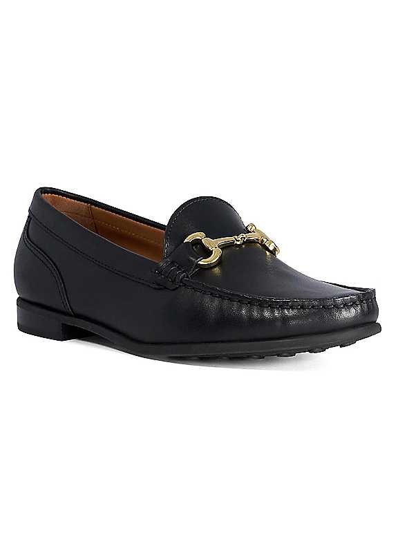 Dune London Women's 'Glena' Leather Loafers in Black | Size: 8 - Image 2
