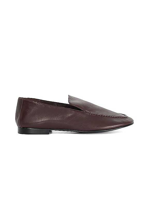 Dune London Women's Red 'Gurl' Leather Loafers In | : Size 8 - Image 7
