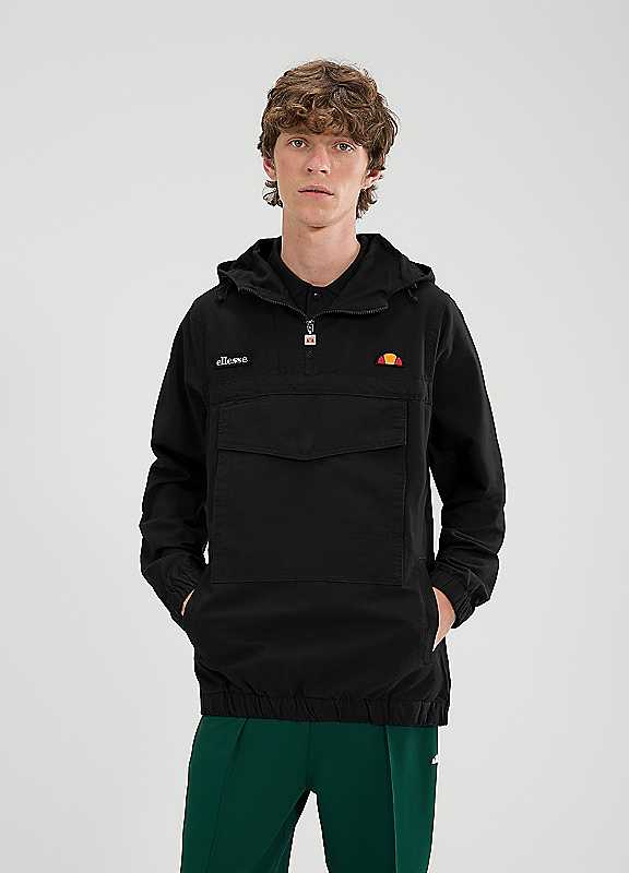 Ellesse Black Halfzip Windbreaker Jacket