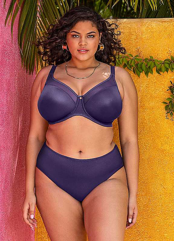 Elomi Midnight Smooth Underwired Moulded Bra 40E