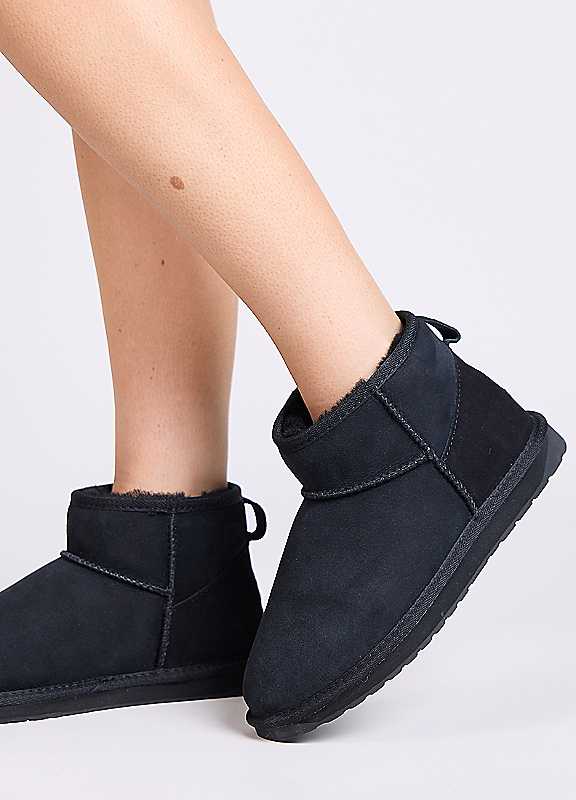 Emu Micro Stringer Boots - Female - Winter Boots - Black - 3 Uk - Shoes - Image 4
