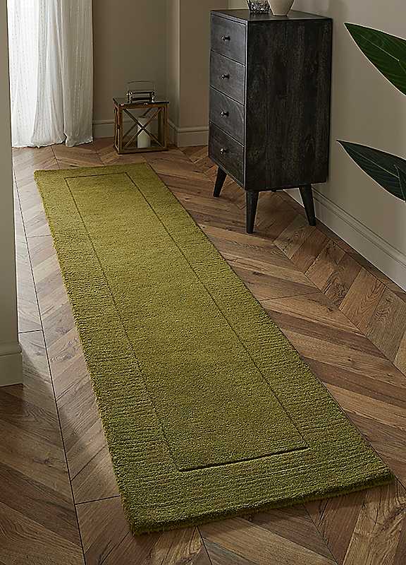 Esselle Home Olive Esme Wool Runner