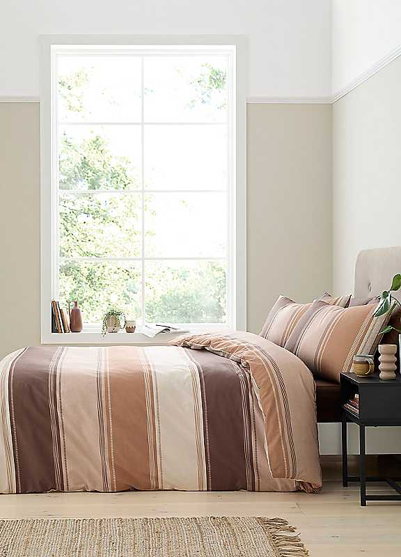 Fusion Betley Duvet Cover Set In Natural - Image 4