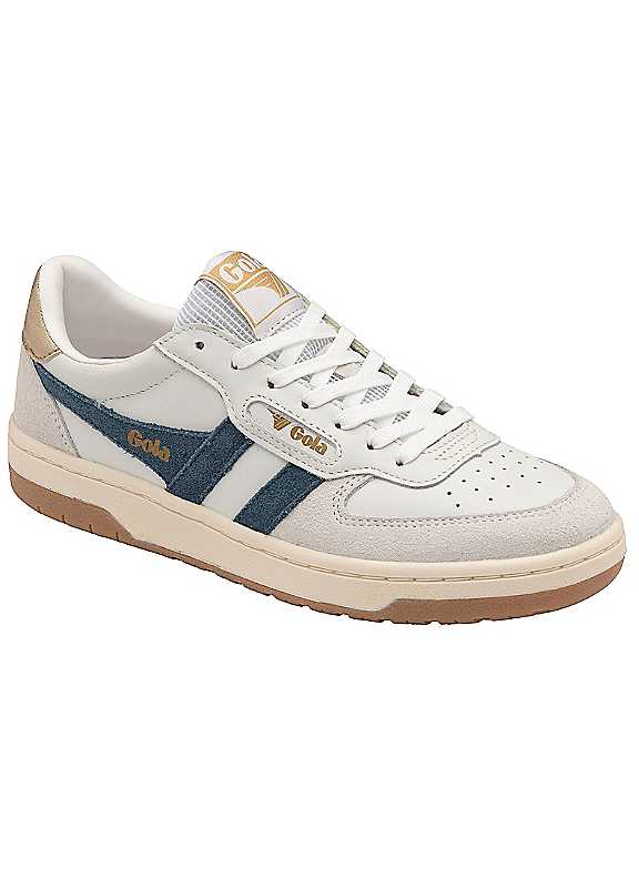 Gola Women's White Classics Hawk Trainers Size 3