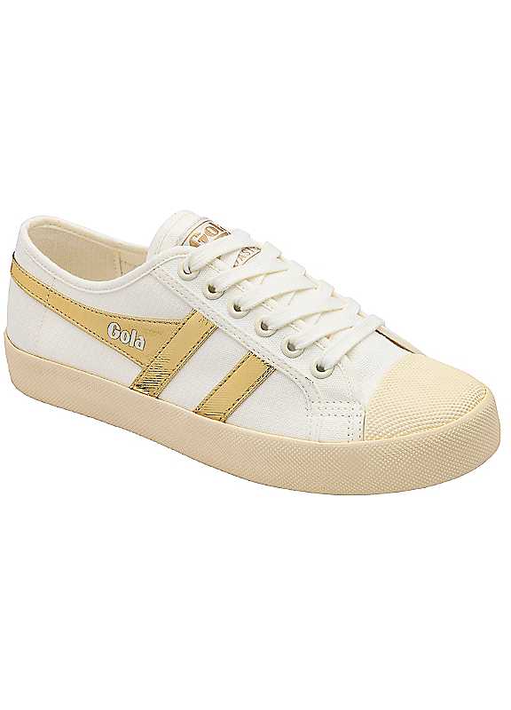 Gola Women's Blanc Suede Trainers Coaster - Image 4