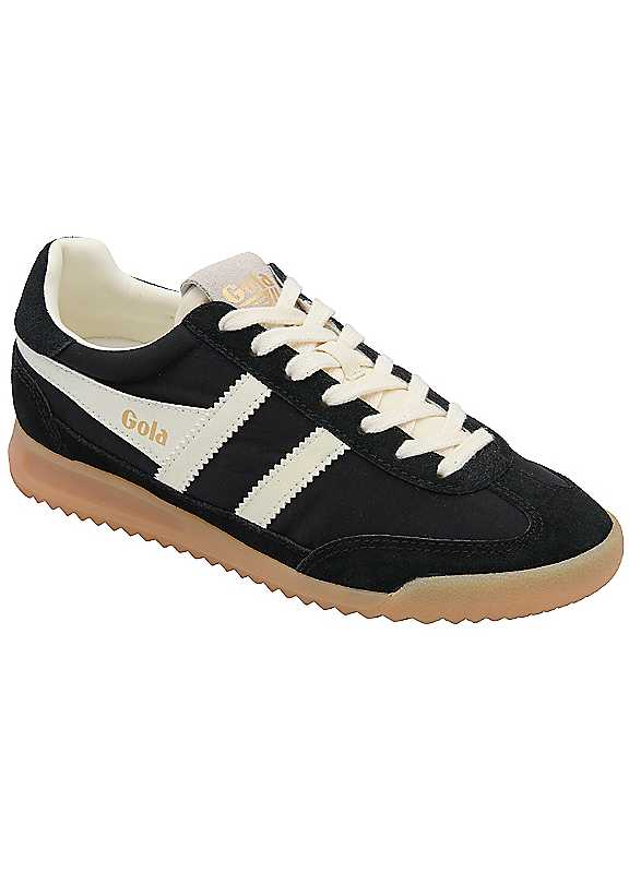 Gola Women's Noir Suede Trainers Firefly - Image 3