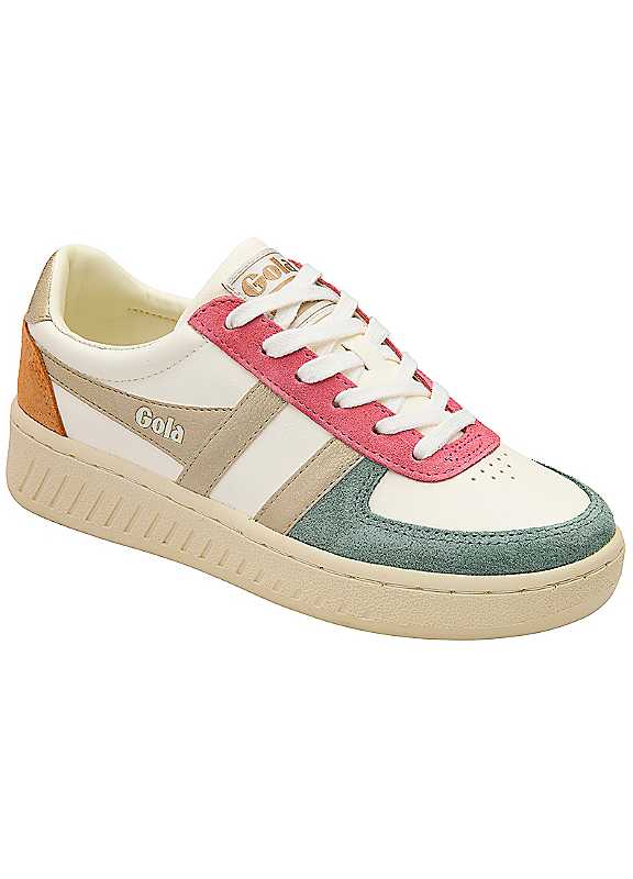 Gola Women's Blanc Trainers Grandslam Trident - Image 3