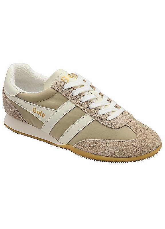 Gola Women's Beige Suede Trainers Sprinter - Image 2