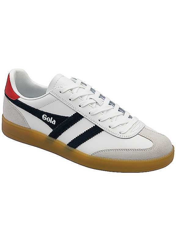 Gola Men's Blanc Leather Trainers Viper - Image 2