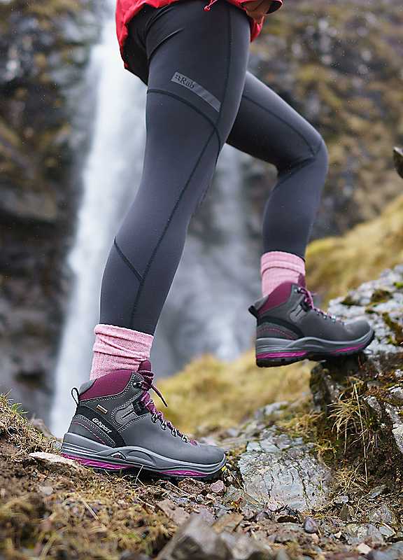 GriSport Glide Women's Walking Boots Waterproof Leather Brown Size 6 - Image 3
