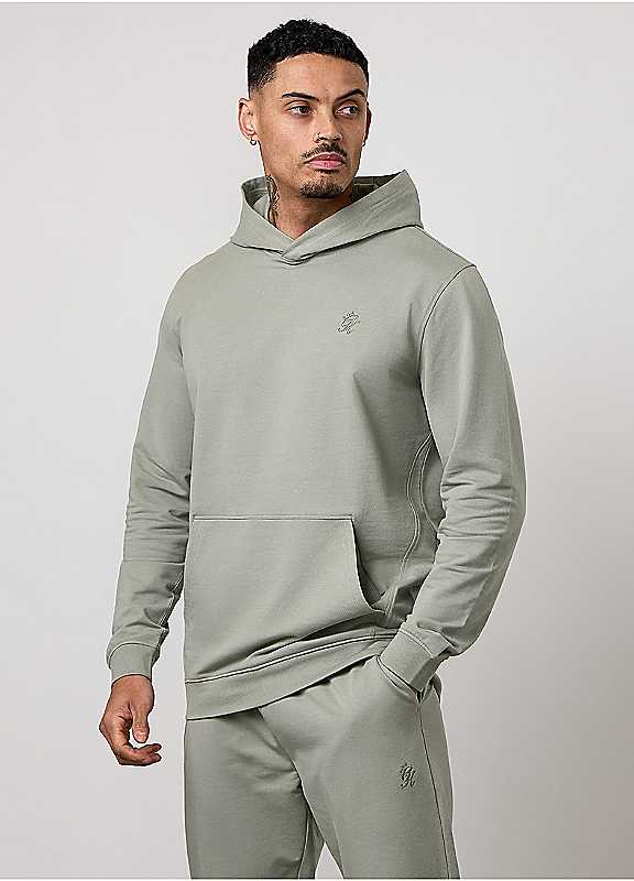 Gym King Victory Lightweight Loopback Hoodie - Soft Khaki M - Image 2