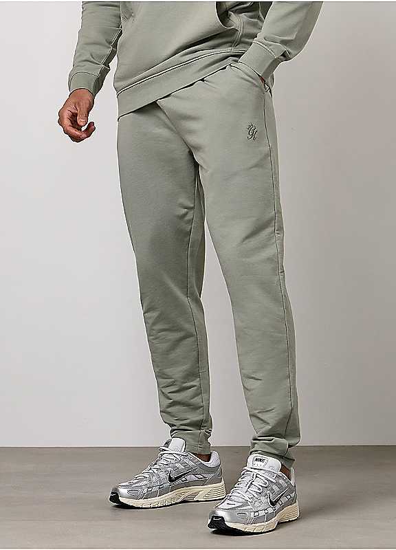 Gym King Men's Soft Khaki Victory Loopback Joggers