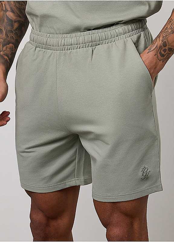 Gym King Men's Soft Khaki Victory Loopback Shorts