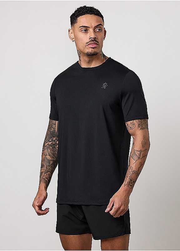 Gym King Victory Performance Poly T-Shirt - Black Xs - Image 2